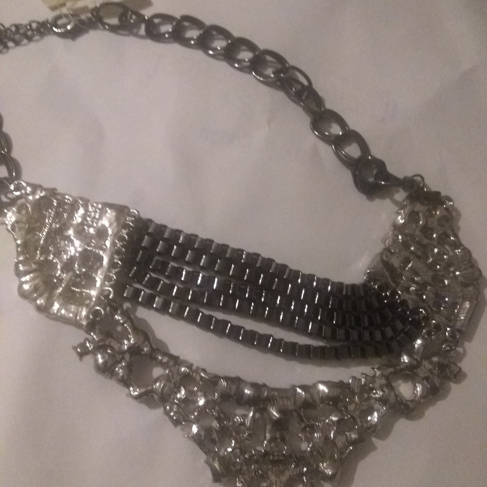 Multi Layer Adjustable Statement Necklace.Missing - image 5